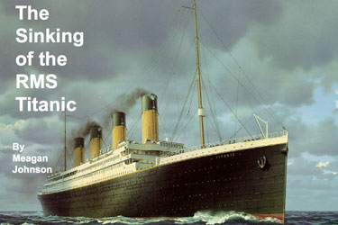 The sinking of the Titanic Powerpoint
