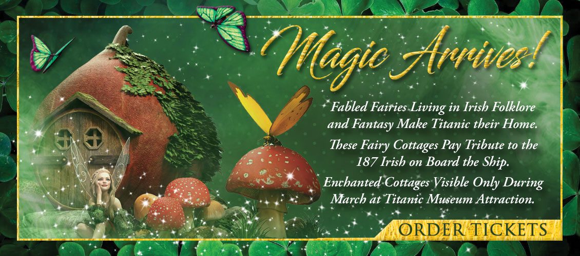 March is Irish Month at Titanic Pigeon Forge