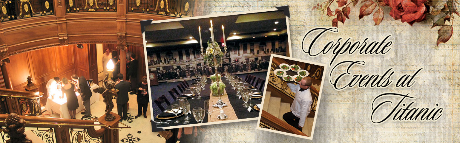 Corporate events at Titanic Pigeon Forge.