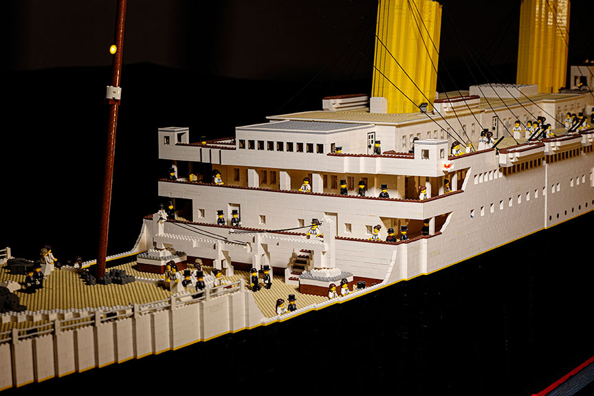 This enormous titanic at the Brisbane Lego expo : r/lego