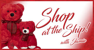 EVERY WEEK! SHOP AT THE SHIP WITH JAMIE!
